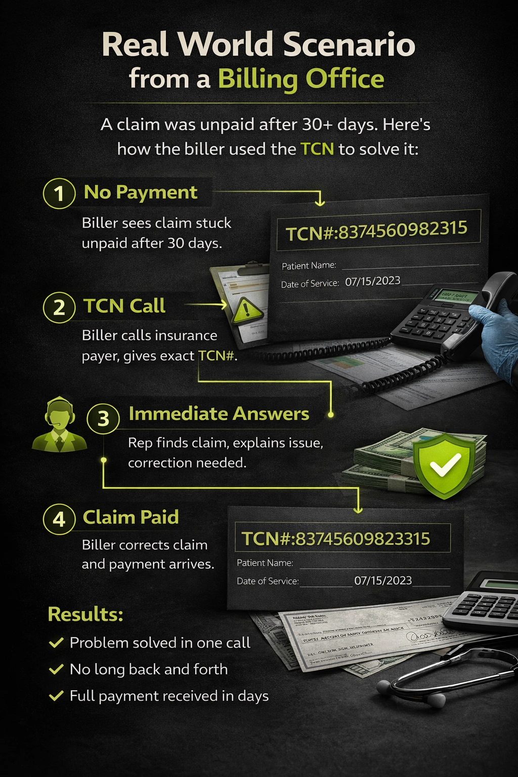 Real world scenario from a billing office - MedicalBilling.Help