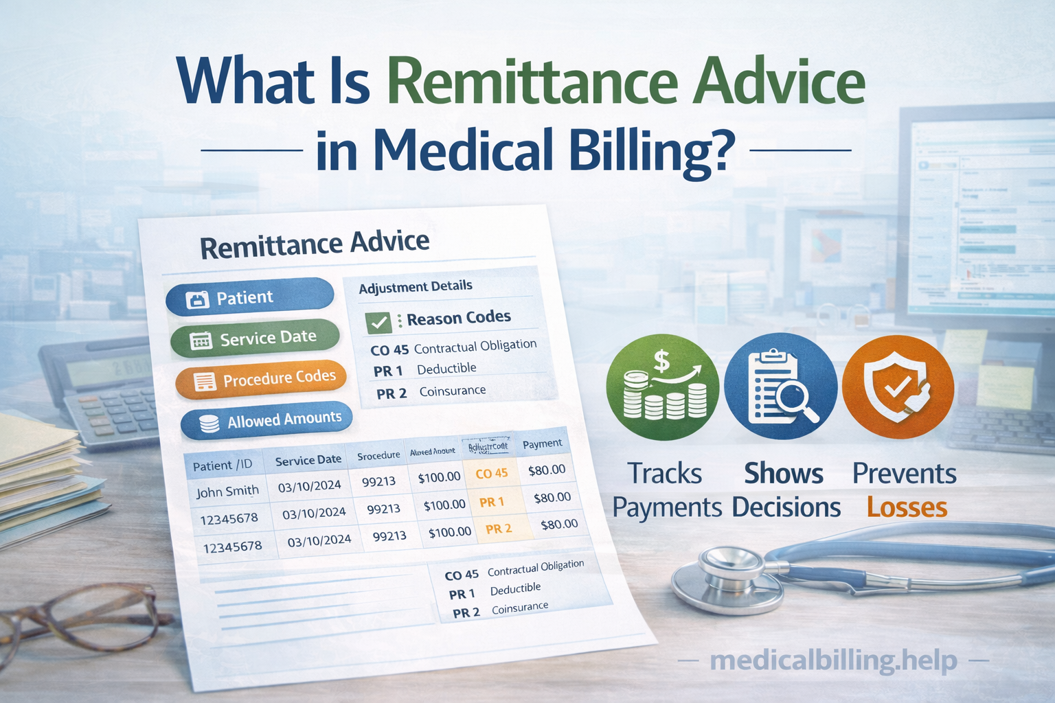 What is Remittance Advice in Medical Billing