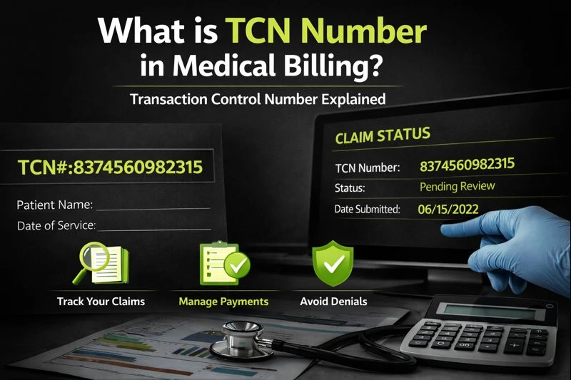 What is TCN number in medical billing