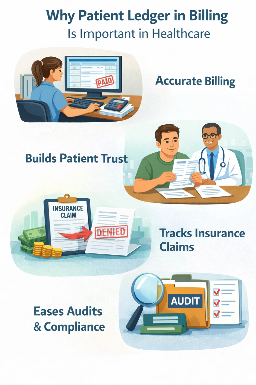 Why Patient Ledger in Billing Is Important in Healthcare