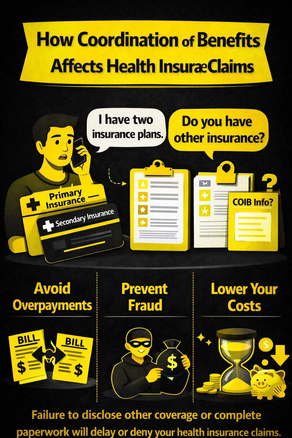 How Coordination of Benefits Affects Health Insurance Claims