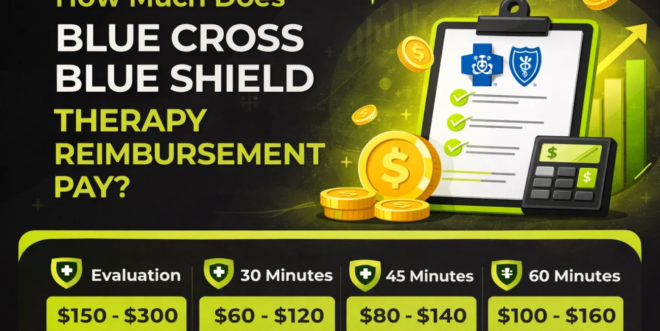 How Much Does Blue Cross Blue Shield Therapy Reimbursement Pay in 2026