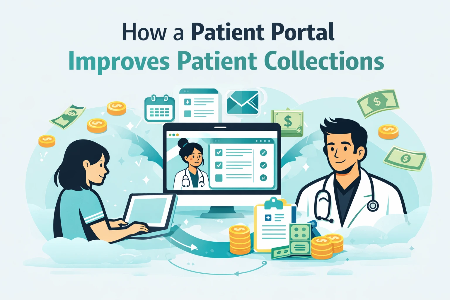 How a Patient Portal Improves Patient Collections