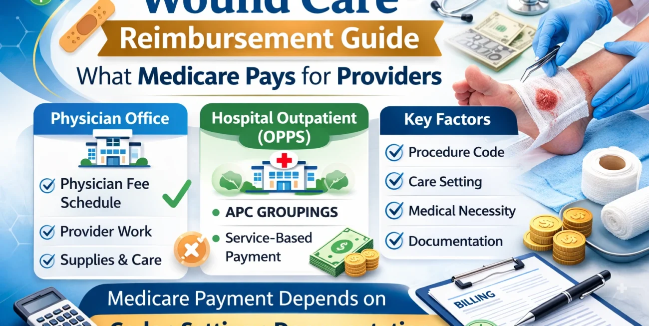 Wound Care Reimbursement Guide What Medicare Pays for Providers