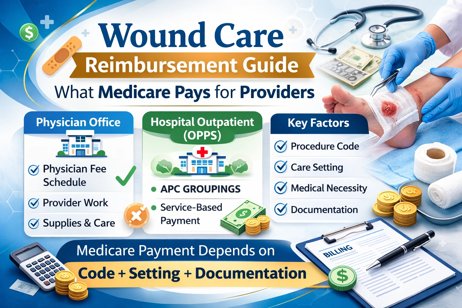Wound Care Reimbursement Guide What Medicare Pays for Providers