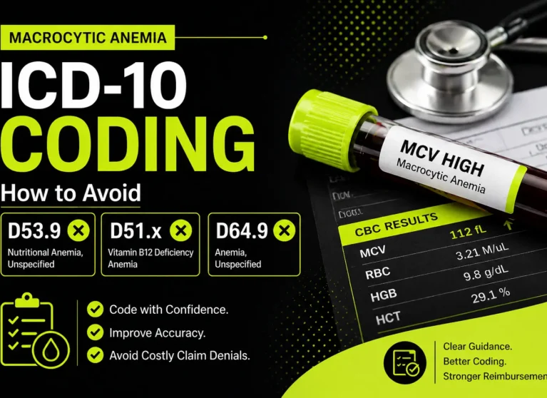 Macrocytic anemia ICD 10