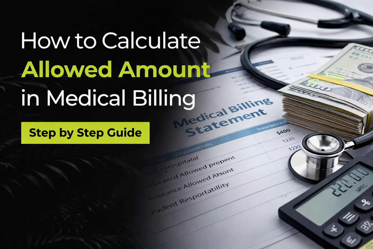 calculate allowed amount in medical billing