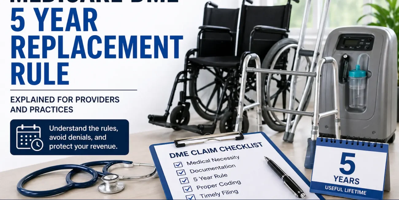 medicare dme 5 year replacement rule