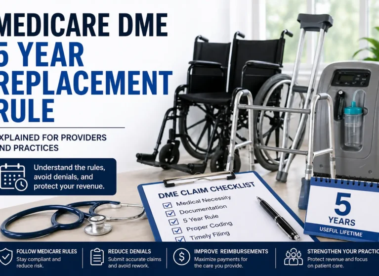 medicare dme 5 year replacement rule