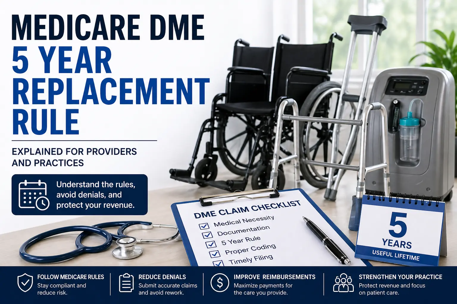 medicare dme 5 year replacement rule