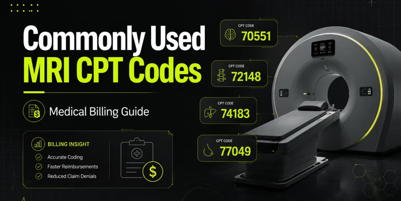 Commonly Used MRI CPT Codes for Medical Billing