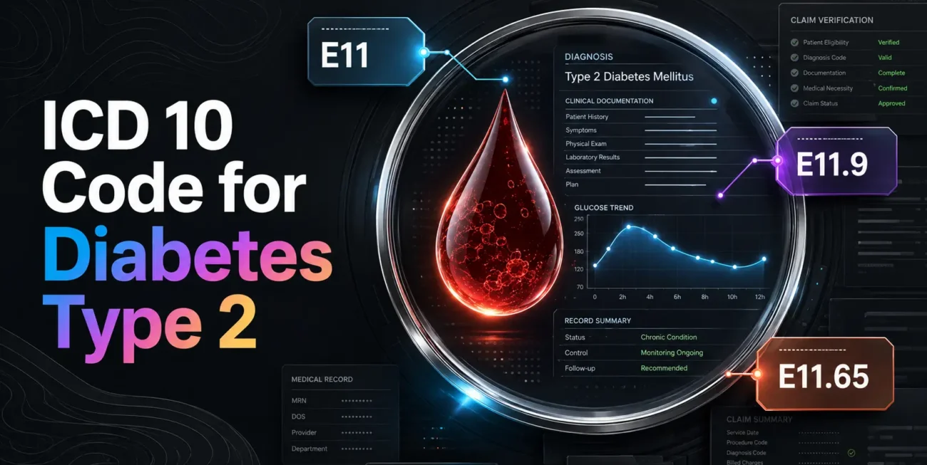ICD 10 Code for Diabetes Type 2