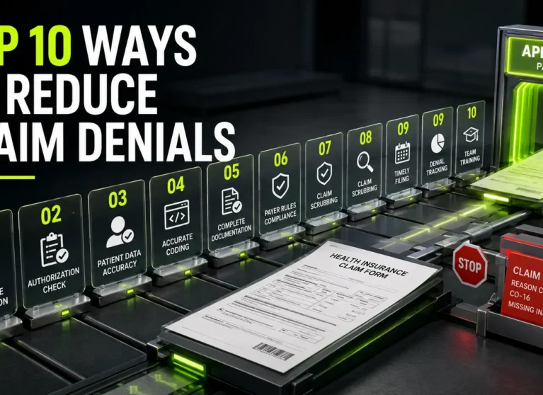 Top 10 Ways to Reduce Claim Denials - MedicalBillingHelp