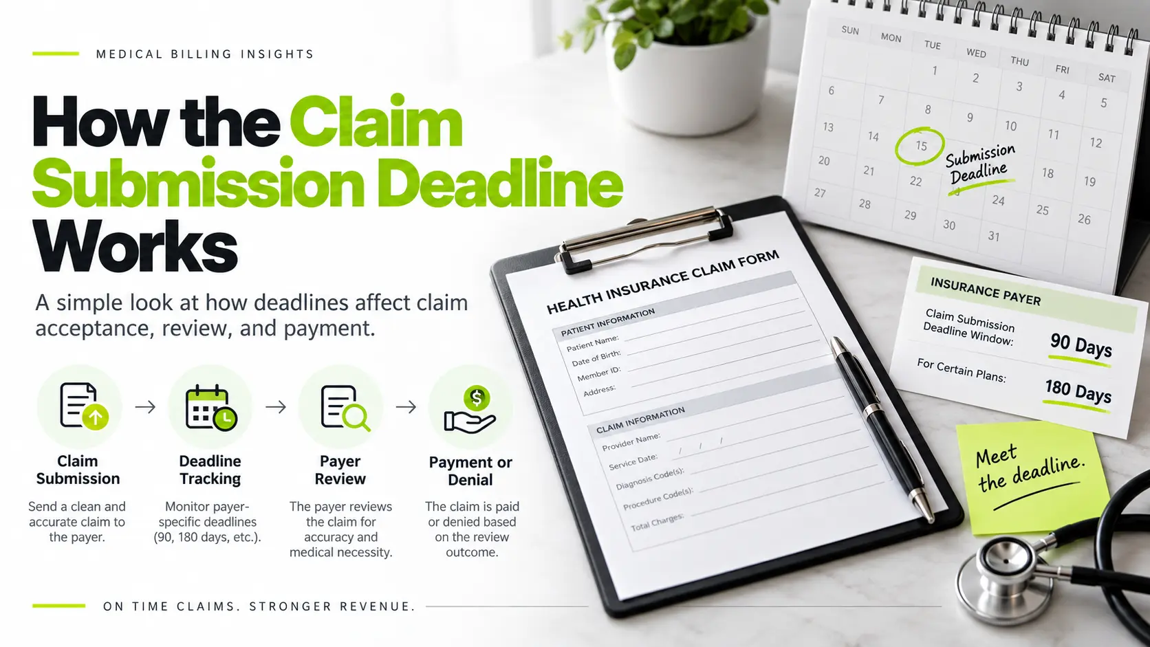 How the Claim Submission Deadline Works