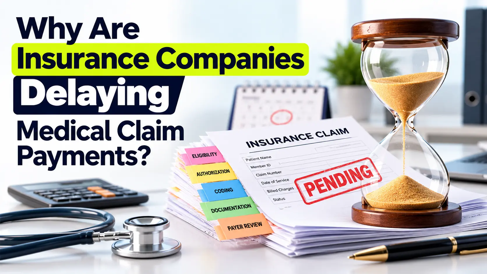 delaying medical claim payments